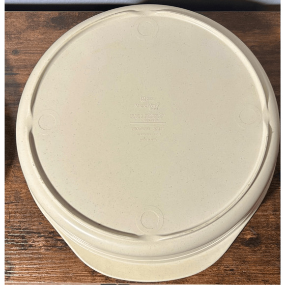 3 Pcs Anchor Hocking MicroWare Round Browning Skillet with Lid Microwave PM400 - Picture 10 of 11